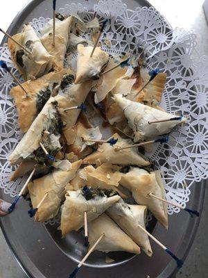 Spinach pies