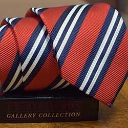 Hand made classic silk ties