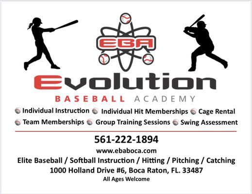 Evolution Baseball Academy