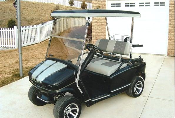 Custom golf cart