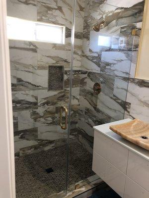 Shower remodel