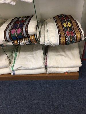 Ethiopian cotton hand woven blankets