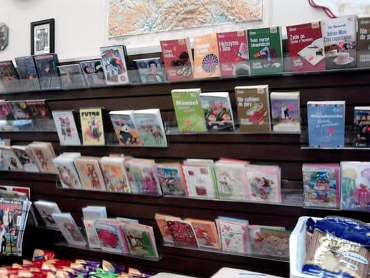 They even have books, DVDs, and greeting cards.