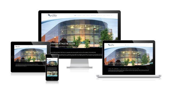 Bethany Athletic Club Website design and development.