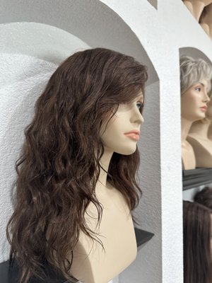 Human hair wig mono top 1600.00