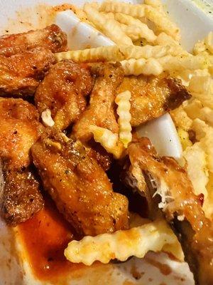 Regular hot Wings Combo!