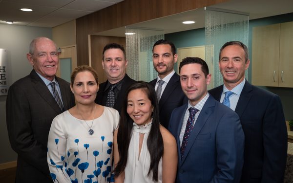 Meet our Doctors:  Drs. Peter Morgan, Fiza Singh, Paul Talkov, Andrea Chung Shah, Miguel Roque, James Pastore and Yuri Shamritsky