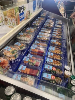 Sushi case with full i teams