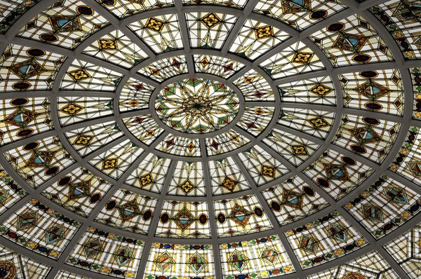 Beautiful glass dome.