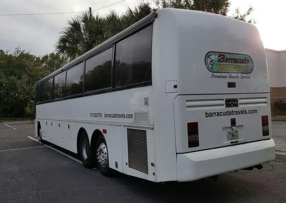 58 Passenger Charter Bus