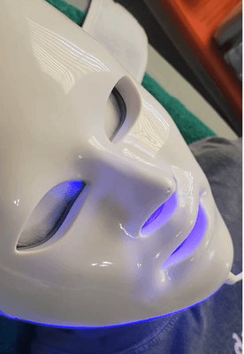 HydraFacial with LED mask!