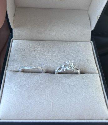 White Gold Diamond Bridal Set