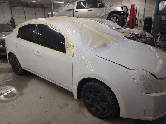 Painted whole car $2000.    2008 nissan sentra