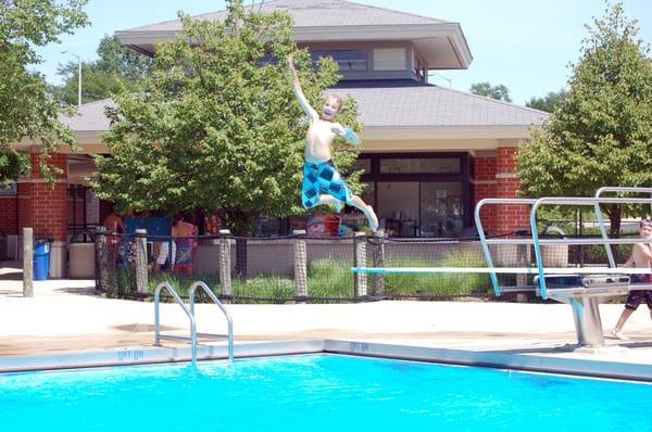 diving board