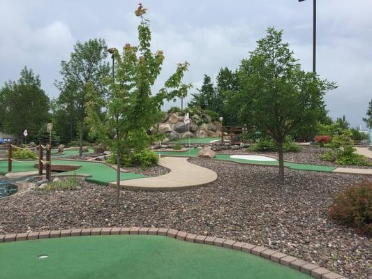 Great mini golf in Siren. Stopped for a quick round of golf, good family fun