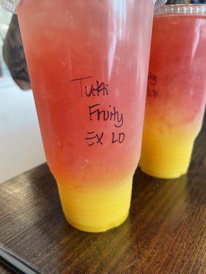 Tuttifruity tea