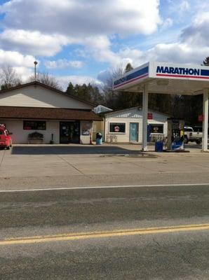 Larkin Food Center, located 5 Miles north of the Midland Mall on Eastman Rd