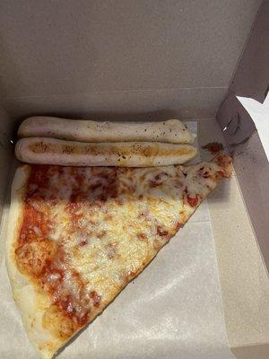 #1 combo (cheese pizza)