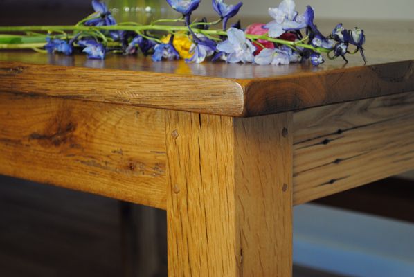 Barnwood dining table