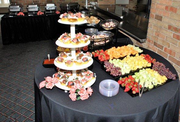 Fruit Display by Envious Events Chocolate Covered Strawberries by Chocolates by Char