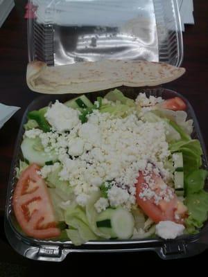 Yummy Greek salad.