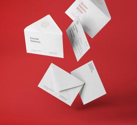 We Print and Design: Envelopes and Postcards