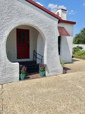 Curtis front entrance.