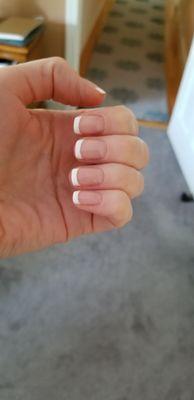 Very nice french manicure