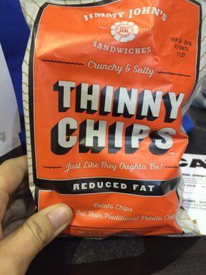 These thinny chips are yummy!