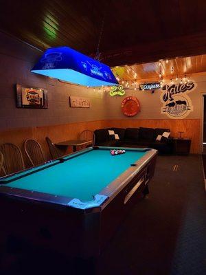 Pool tables!