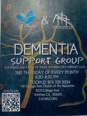 Dementia Support Group meeting