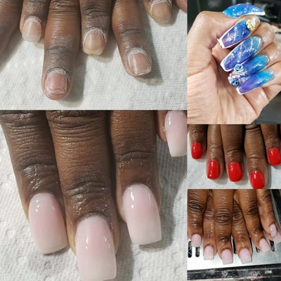 Courtni at Special Lady Vip. Acrylic and gel nails.