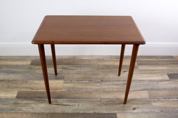 A Vintage Mid Century Modern Danish Teak Side Table