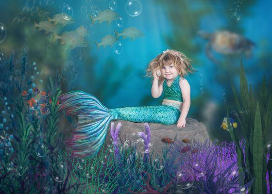 Mermaid Photography Session