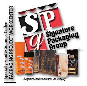 Signature Packaging Group USA is a Low Cost high quality producer of Custom Specialty Food and Gourmet Coffee PACKAGING.