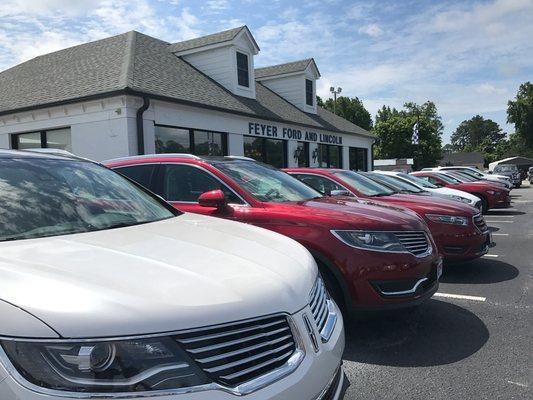 Feyer Ford & Lincoln Lot in Williamston, NC