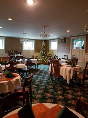 The jordan is beautifully decorated for Christmas events,book yours now.