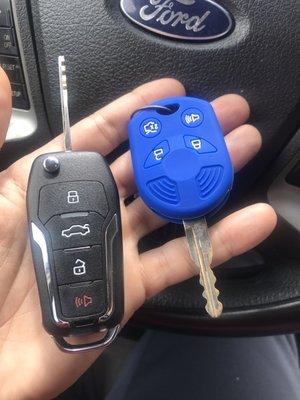 My new and Regular car key