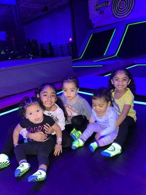 Glow night jump at Funzilla in Delran