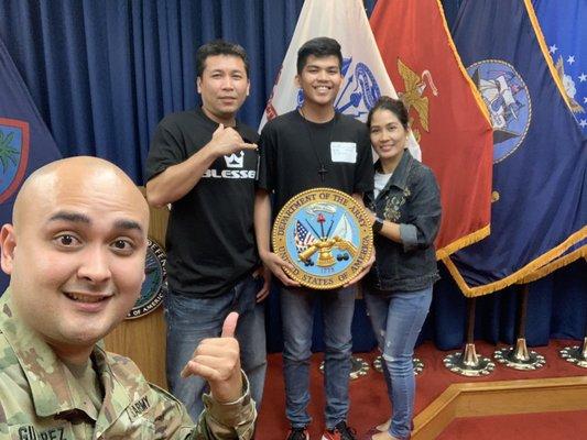 #TeamMililani's newest Future Soldier