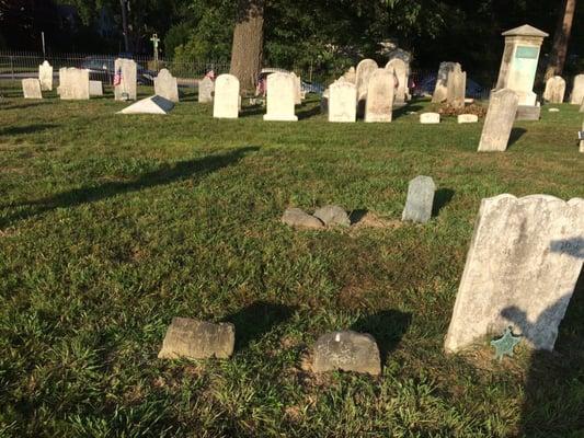 Some of the very oldest gravestones