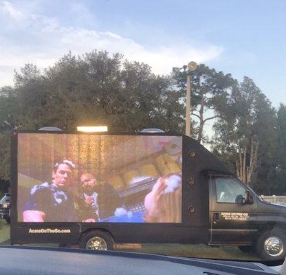 Drive In Movie in the Park