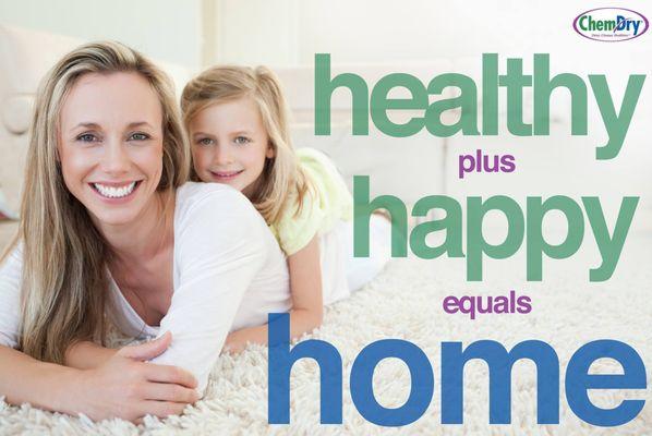 Healthy home carpet cleaning Removes 99% of allergens and pet urine removal guaranteed.