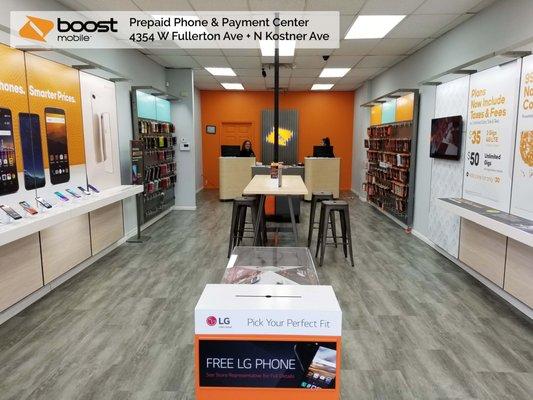 iPhone | Payment Center | Free Phones Available at Boost Mobile 4354 W Fullerton Ave, Chicago IL 60639