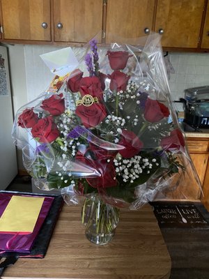 Birthday roses