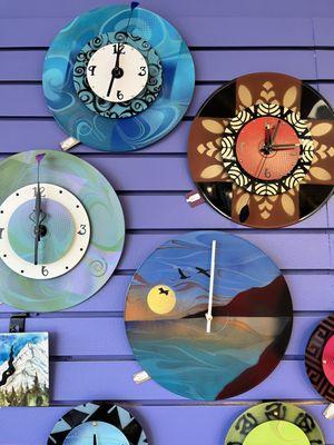 Deborah Dickinson record clocks