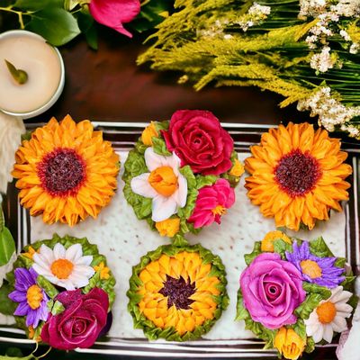 Flower Cupcakes