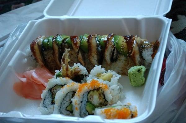 Dragon Roll & Spider Roll