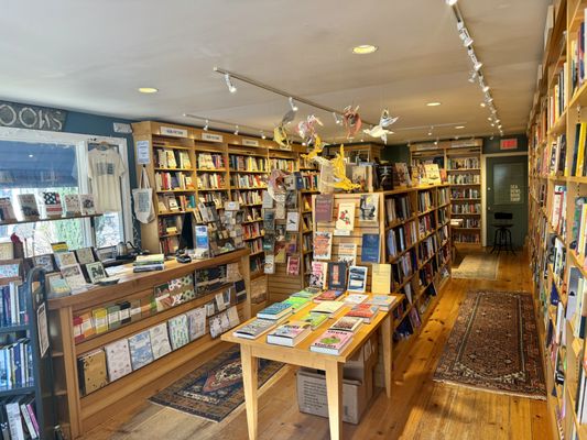 Interior of store