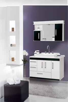 Custom High Gloss Acrylic Bathroom Vanity